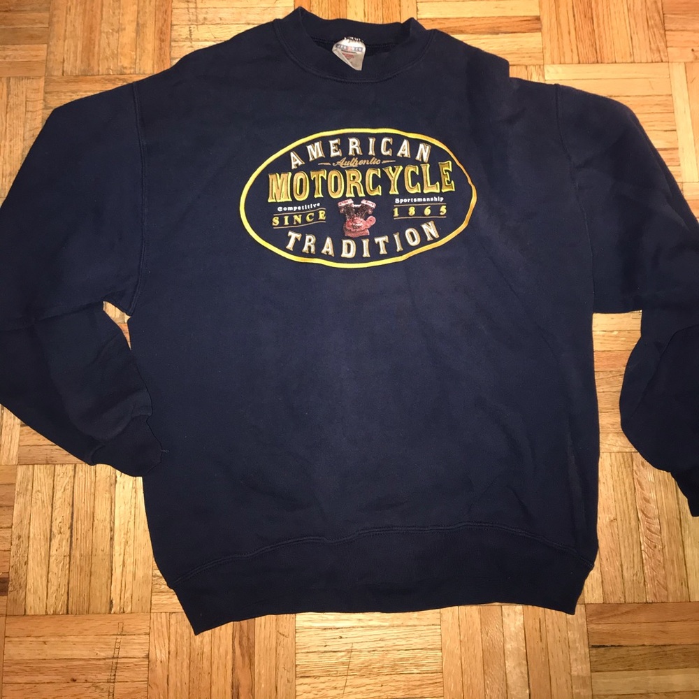 Vintage Motorcycle Sweatshirt